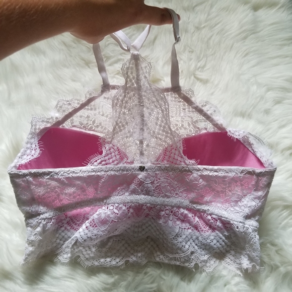 PINK VS Lace Push Up Bra Bralette Small - Picture 8 of 8